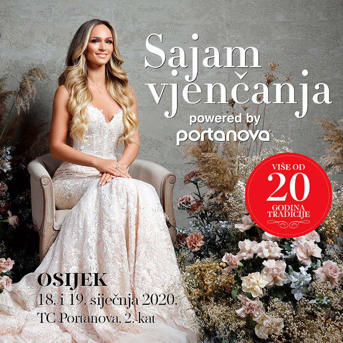 Sajam vjenčanja Osijek 2020 Portanova